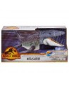 Figura mattel jurassic world mosasaurus defensor del océano