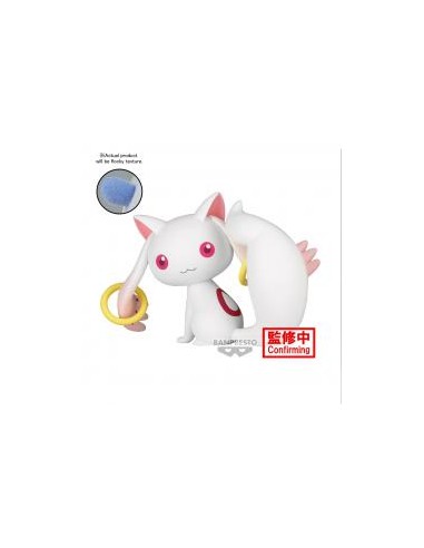 Figura banpresto puella magi madoka magica: the movie rebellion fluffy puffy kyubey 7cm