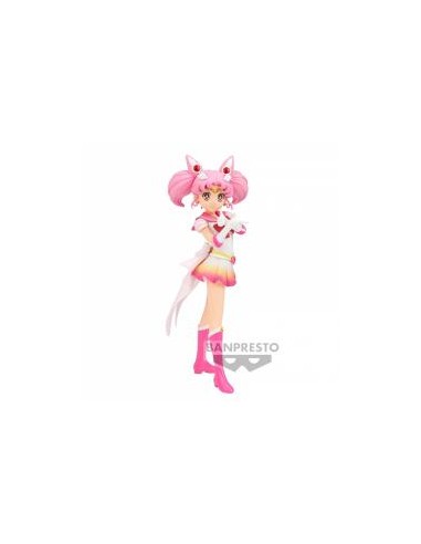 Figura banpresto pretty guardian sailor moon eternal glitter & glamorous super sailor chibi moon ver.b 17cm