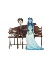 Set figuras sd toys la novia cadaver emily y victor