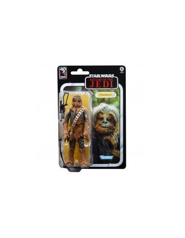 Figura hasbro star wars the black series el retorno del jedi chewbacca