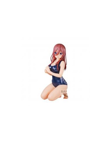 Figura banpresto the quintessential quintuplets movie celestial vivi miku nakano school style 12cm