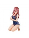 Figura banpresto the quintessential quintuplets movie celestial vivi miku nakano school style 12cm