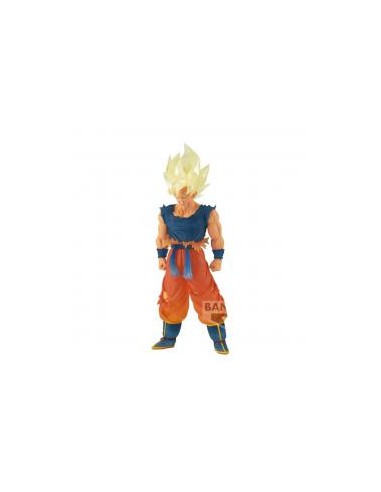 Figura banpresto dragon ball z clearise super saiyan son goku 17cm