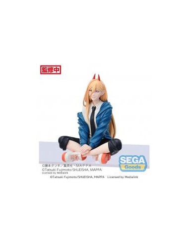 Figura good smile company sega goods perching chainsaw man power