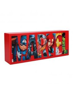 Lámpara paladone marvel avengers logo 30 cm