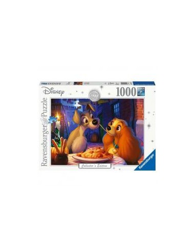 Puzzle ravensburger disney collector's edition -  la dama y el vagabundo 1000 piezas