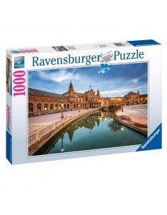 Puzzle ravensburger plaza españa -  sevilla 1000 piezas