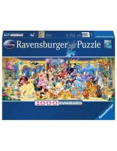 Puzzle ravensburger panorama: disney 1000 piezas