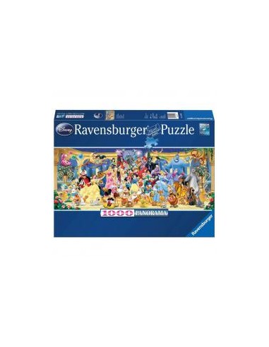 Puzzle ravensburger panorama: disney 1000 piezas