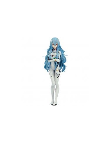 Figura good smile company pop up parade rebuild of evangelion rei ayanami pelo largo