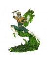 Figura diamond collection gallery power rangers green ranger mighty morphin diorama