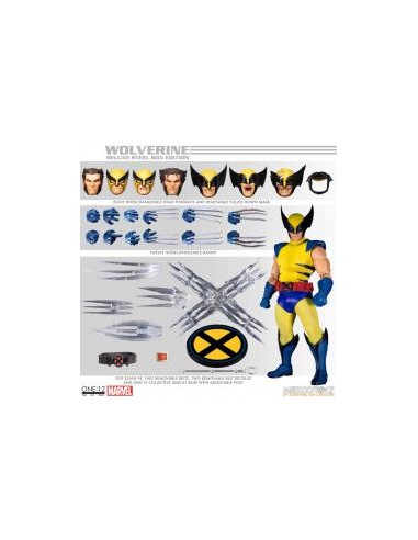 Figura mezco toyz marvel deluxe wolverine the one 12 collective