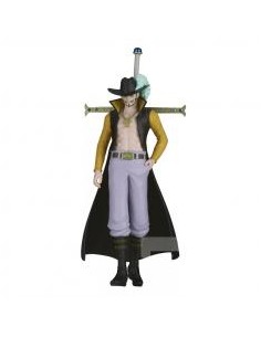 Figura banpresto one piece the shukko dracule mihawk 16cm