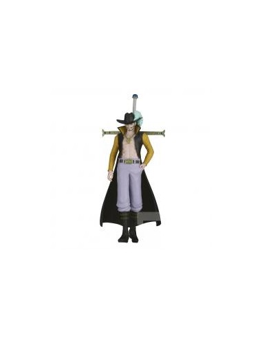 Figura banpresto one piece the shukko dracule mihawk 16cm