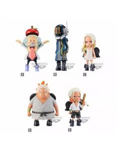 Figura banpresto one piece world collectable egg head 4 1 de 7cm unidad aleatoria