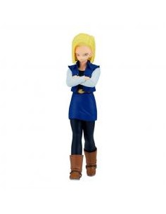 Figura banpresto dragon ball z solid edge works android 18 17cm