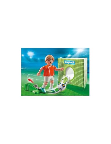 Playmobil deportes jugador de futbol -  paises bajos holanda