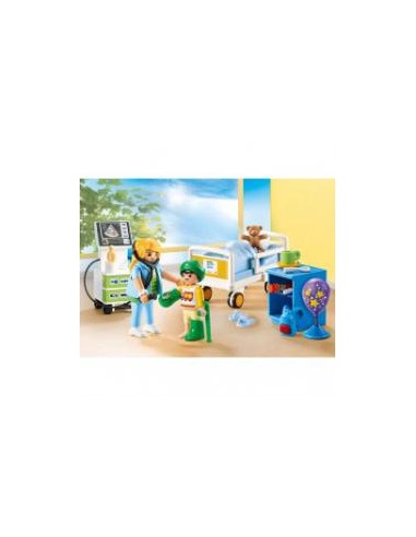 Playmobil ciudad hospital -  sala hospital infantil