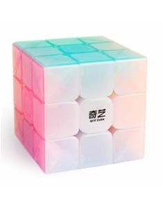 Cubo de rubik qiyi 3x3 warrior jelly stk