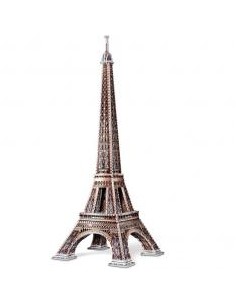 Puzzle 3d wrebbit edificios emblematicos torre eiffel 816 piezas