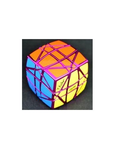 Cubo de rubik calvin's hexaminx rosa