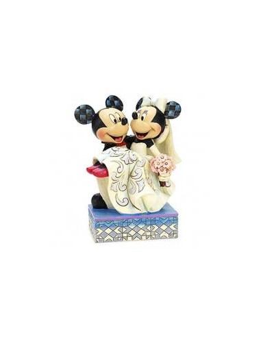 Figura enesco disney mickey & minnie boda