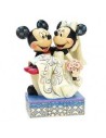 Figura enesco disney mickey & minnie boda