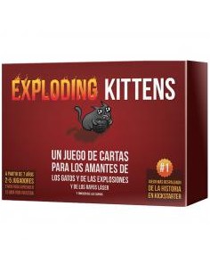 Juego de mesa asmodee exploding kittens pegi 7