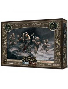 Juego de mesa asmodee cancion de hielo y fuego: salvajes habitantes de las cuevas pegi 14