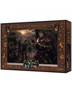 Juego de mesa asmodee cancion de hielo y fuego: mercenarios de los cuervos de tormenta pegi 14