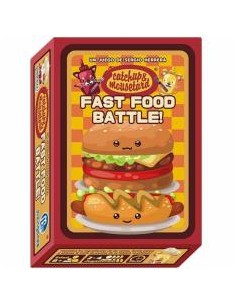 Juego de mesa catchup & mousetard -  fast food battle