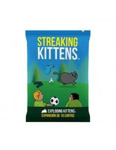 Juego de mesa asmodee streaking kittens pegi 7