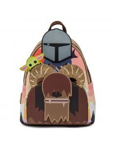 Mochila loungefly the mandalorian  mandalorian