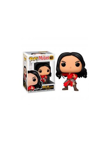 Funko pop disney mulan live action mulan guerrera 46096