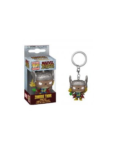 Funko pop keychain llavero marvel thor zombie 54426