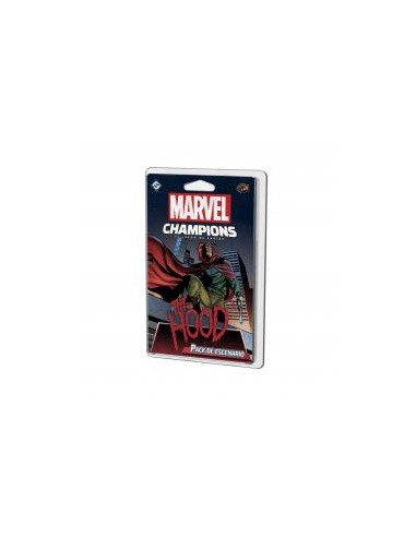 Juego de mesa marvel champions: the hood pack de escenario 78 cartas pegi 14