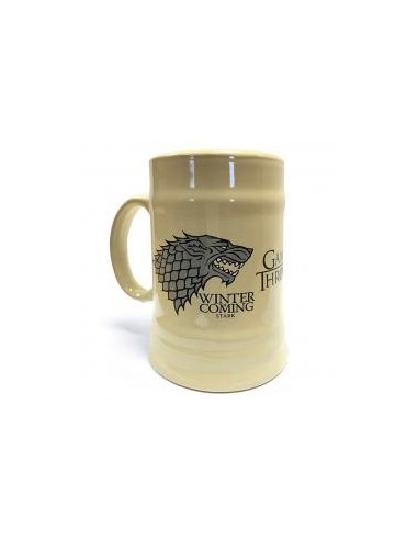 Taza pyramid juego de tronos casa stark