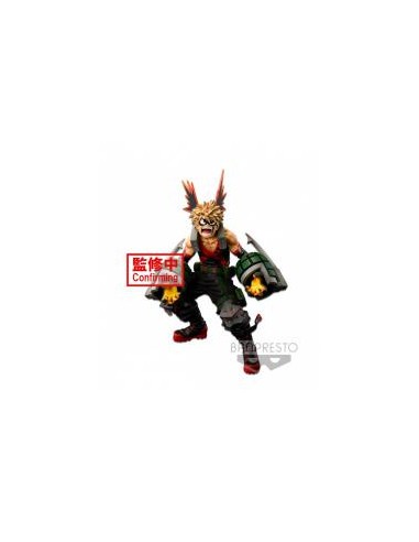 Figura banpresto my hero academia katsuki bakugo wfc super master the brush