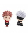 Figura megahouse look up series jujutsu kaisen yuji itadori y satoru gojo 11cm