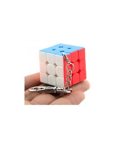 Llavero cubo de rubik moyu meilong 3x3 stickerless