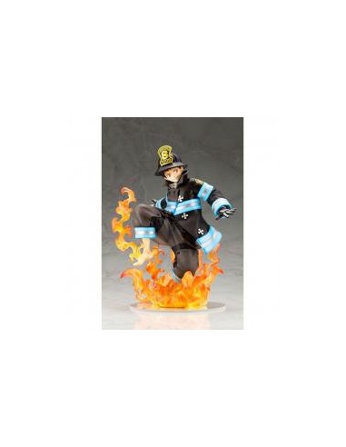 Figura kotobukiya fire force shinra kusakabe brillo en la oscuridad