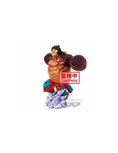 Figura banpresto one piece wanokuni monkey d.luffy gear 4 super masters stars piece 2 dimensions