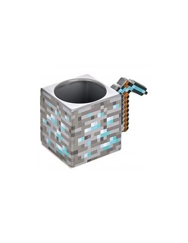 Taza 3d paladone minecraft pico 550ml