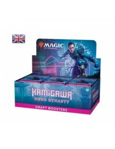 Juego de cartas caja de sobres draft wizards of the coast magic the gathering kamigawa neon dinasty 36 sobres ingles