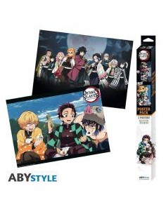 Set de 2 poster demon slayer