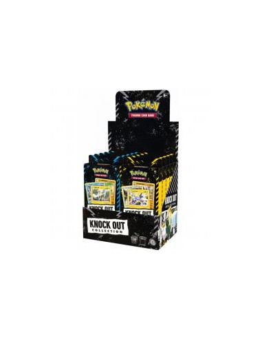 Juego de cartas pokemon expositor knock out collection 2022 10 sobres inglés