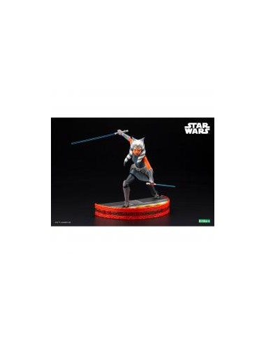 Figura kotobukiya star wars the clone wars ahsoka tano artfxj 24 cm