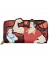 Cartera con cremallera loungefly disney villains scene gaston