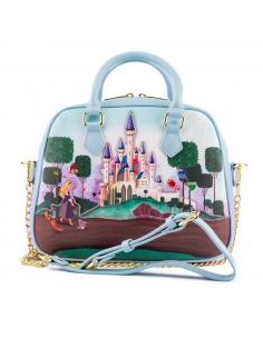 Bolso loungefly castillo aurora la bella durmiente disney